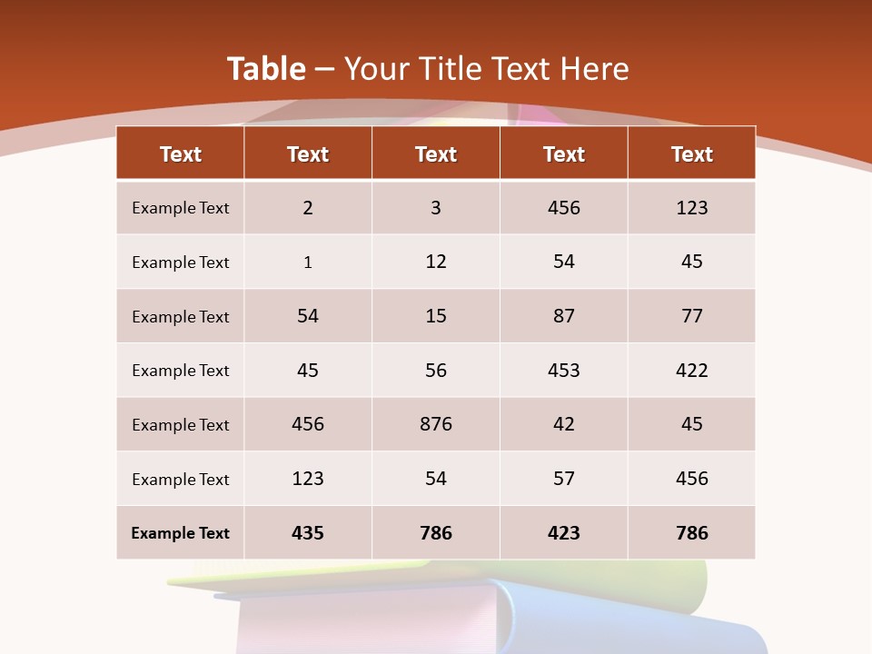 Literary Intelligence Document PowerPoint Template