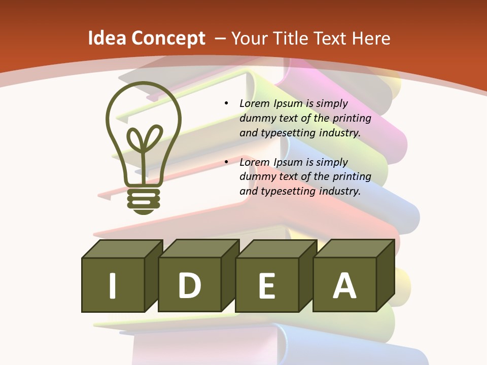 Literary Intelligence Document PowerPoint Template