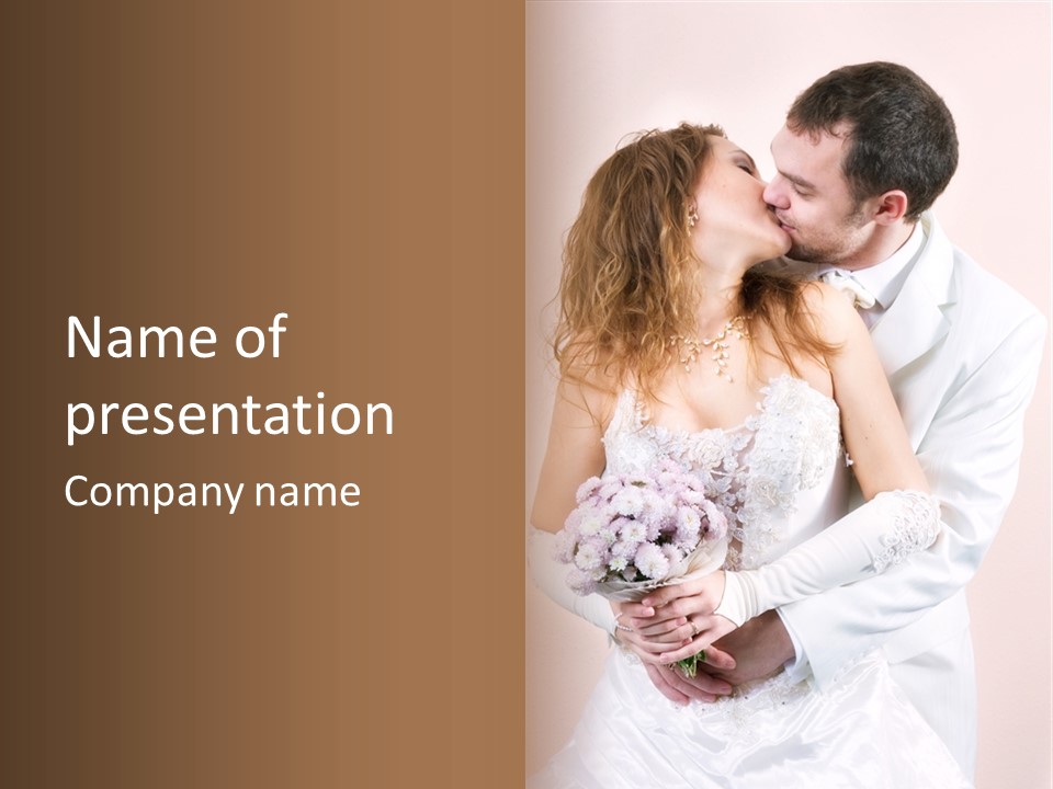 Husband Beauty Celebration PowerPoint Template