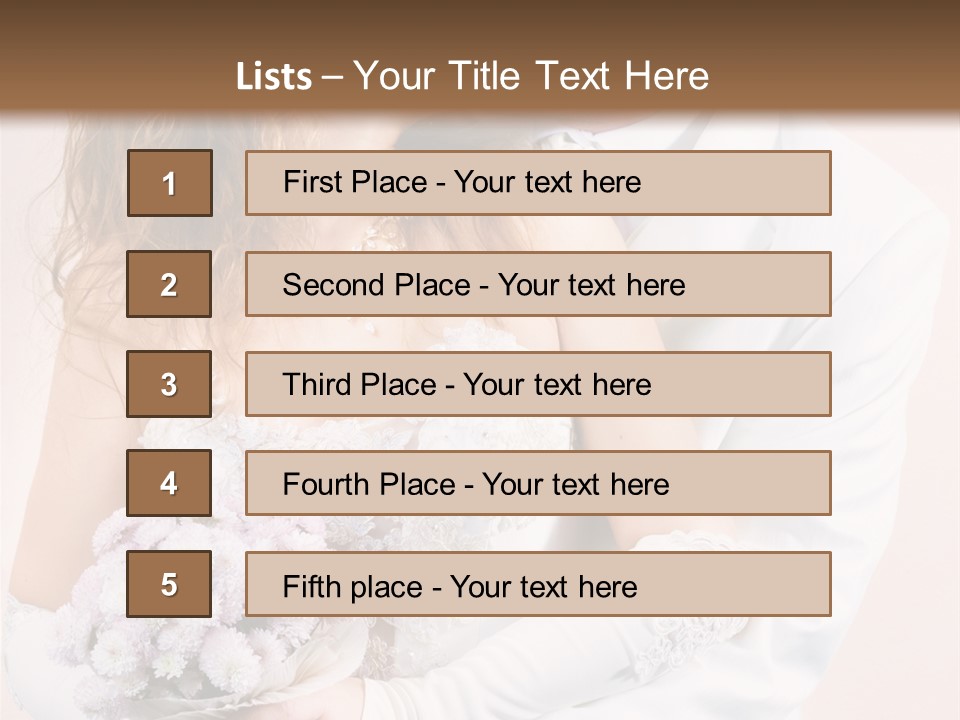 Husband Beauty Celebration PowerPoint Template