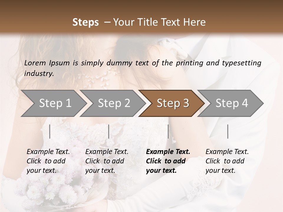 Husband Beauty Celebration PowerPoint Template