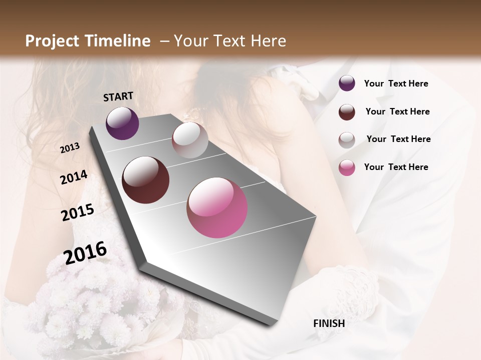 Husband Beauty Celebration PowerPoint Template