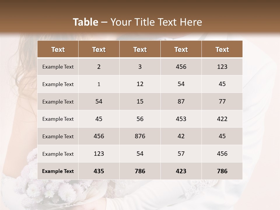Husband Beauty Celebration PowerPoint Template