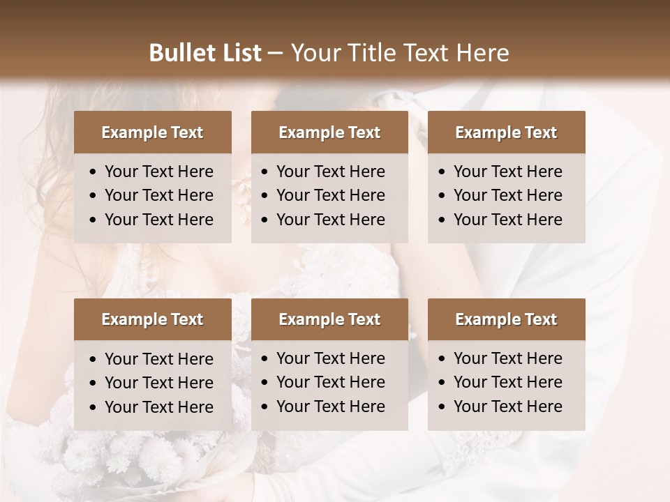 Husband Beauty Celebration PowerPoint Template