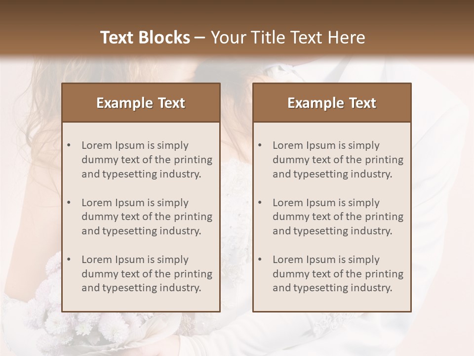 Husband Beauty Celebration PowerPoint Template