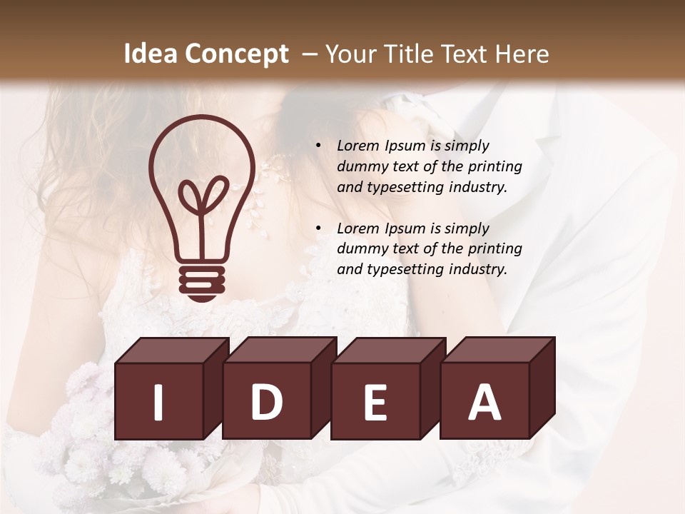 Husband Beauty Celebration PowerPoint Template