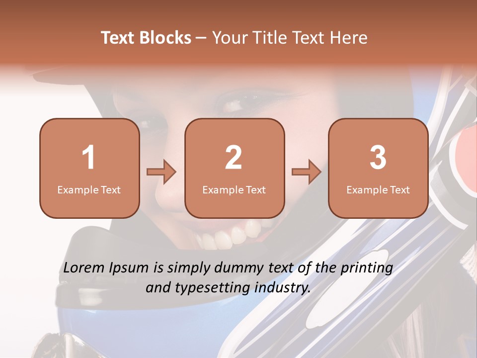 Winner Beauty Sky PowerPoint Template