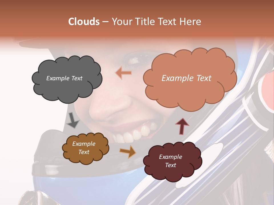 Winner Beauty Sky PowerPoint Template