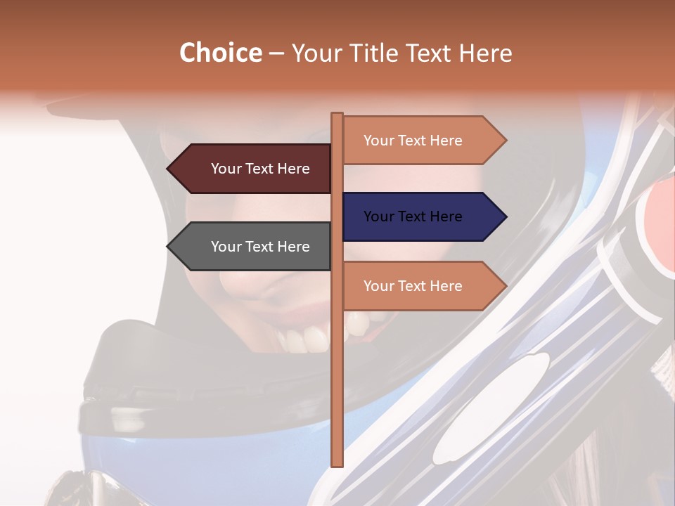 Winner Beauty Sky PowerPoint Template