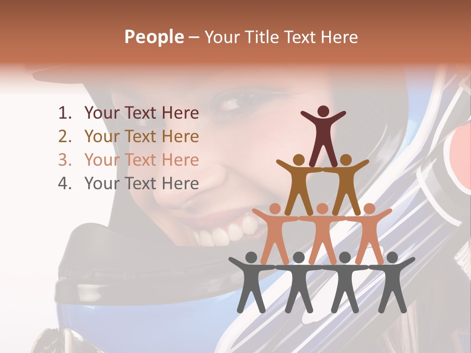 Winner Beauty Sky PowerPoint Template