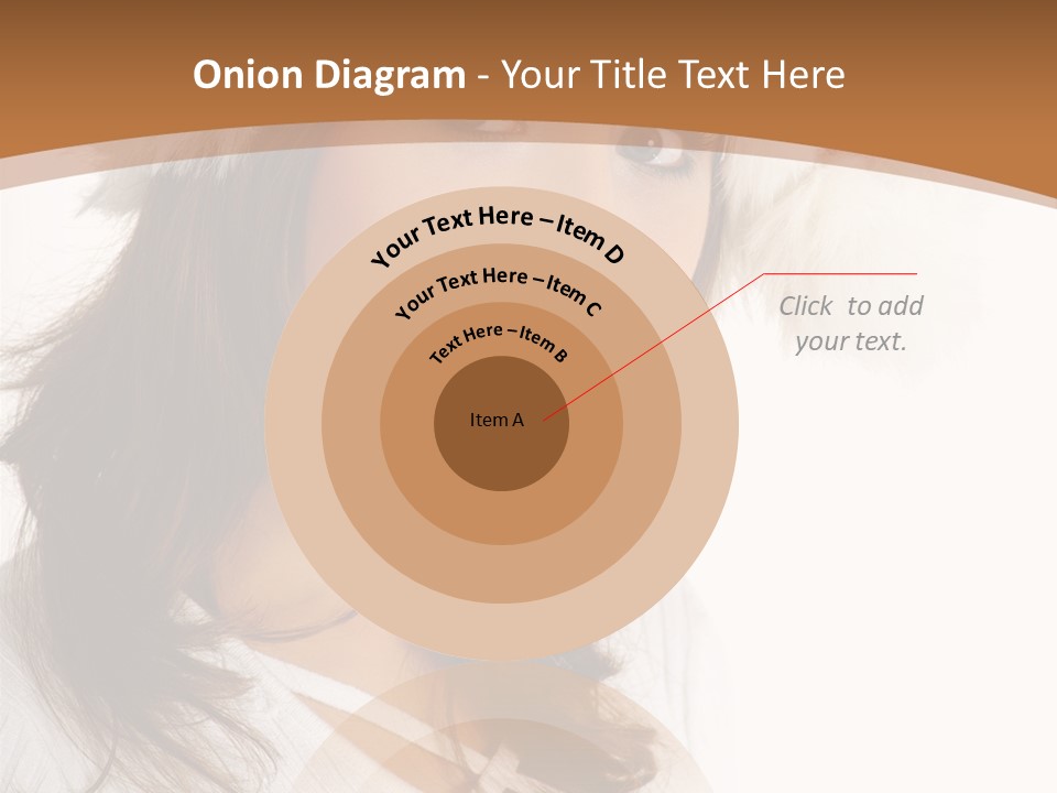 Star Attractive Female PowerPoint Template