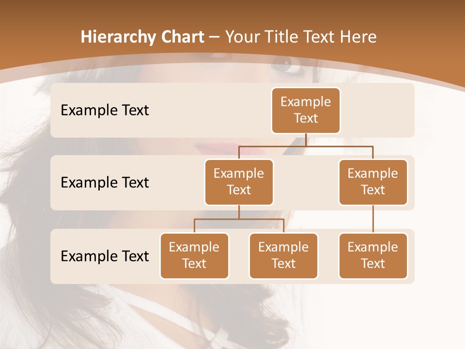 Star Attractive Female PowerPoint Template