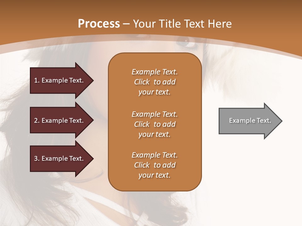 Star Attractive Female PowerPoint Template