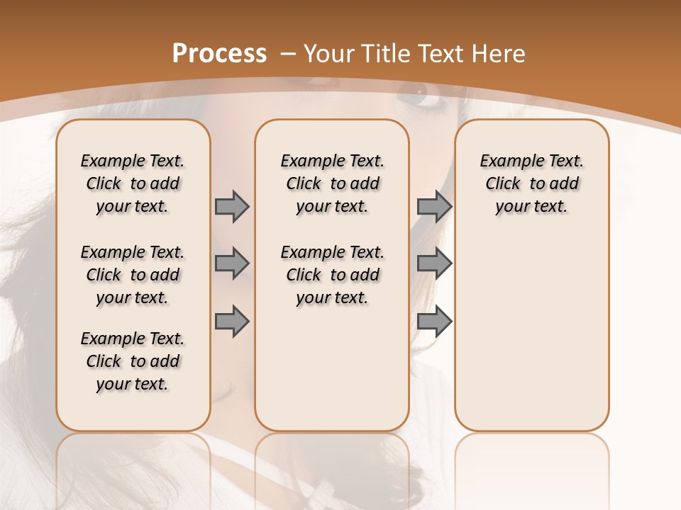 Star Attractive Female PowerPoint Template