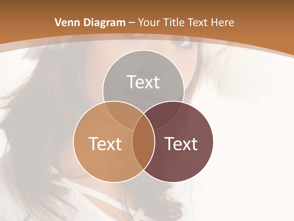 Star Attractive Female PowerPoint Template