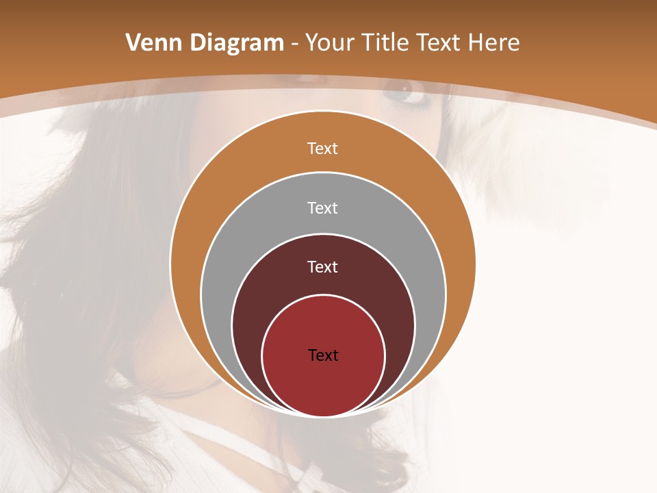 Star Attractive Female PowerPoint Template