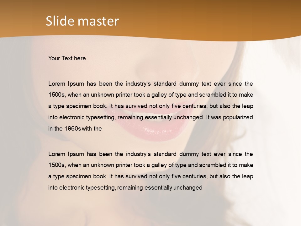 White Cold Charming PowerPoint Template