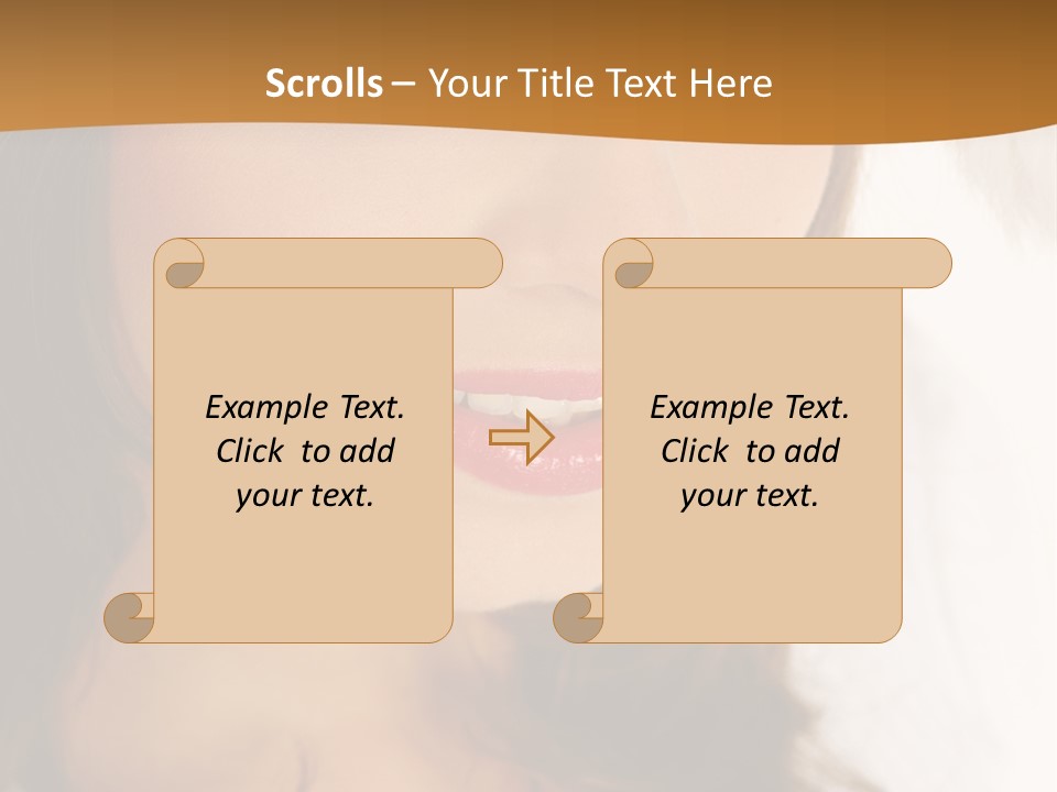 White Cold Charming PowerPoint Template