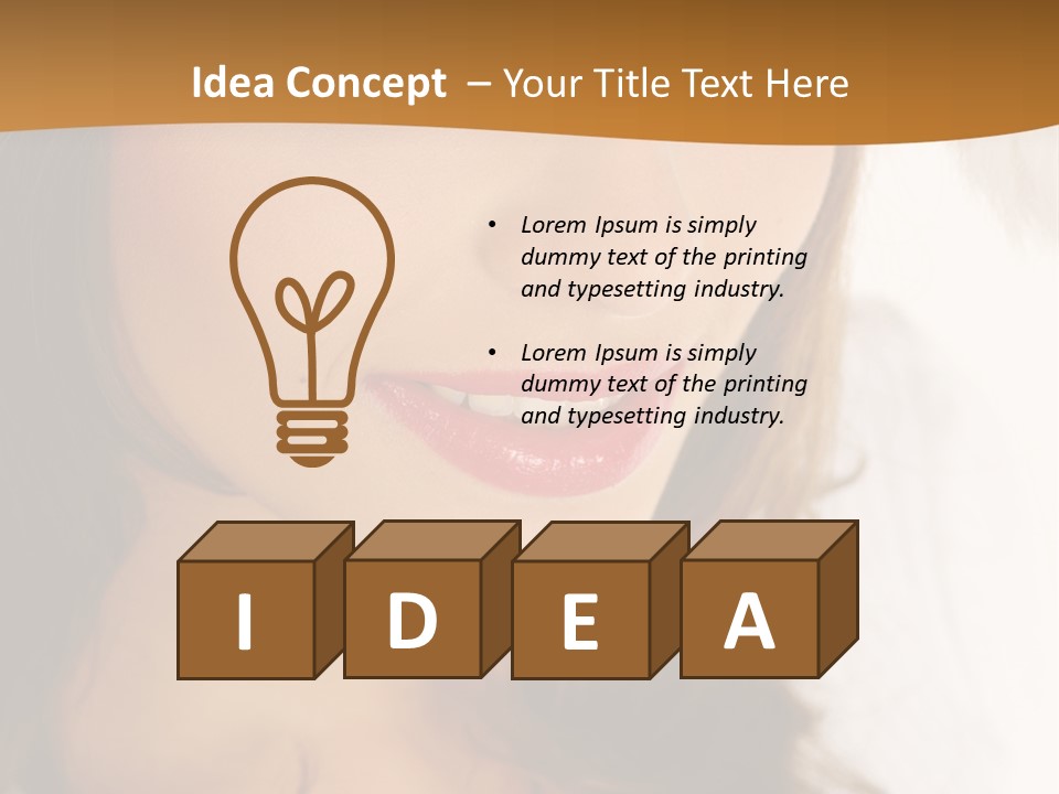 White Cold Charming PowerPoint Template