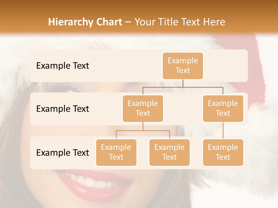 Expecting Woman Portrait PowerPoint Template