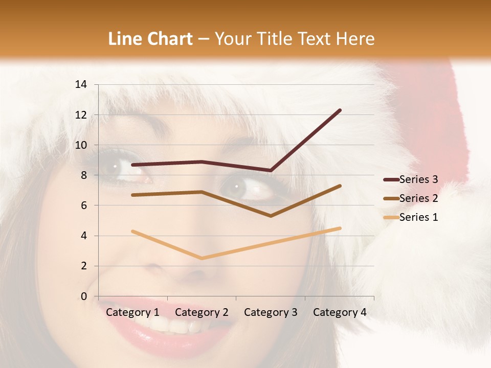 Expecting Woman Portrait PowerPoint Template