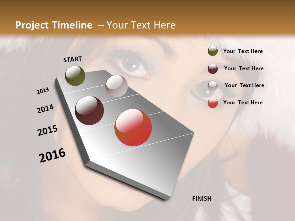 Star Cheeky Forward PowerPoint Template