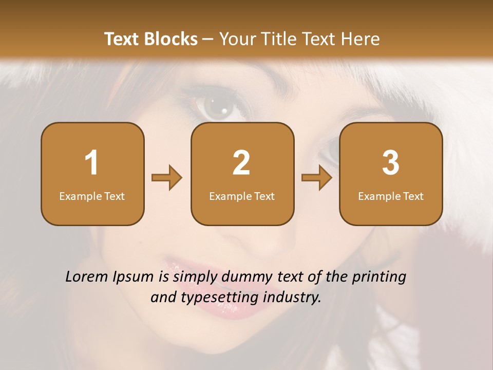 Star Cheeky Forward PowerPoint Template