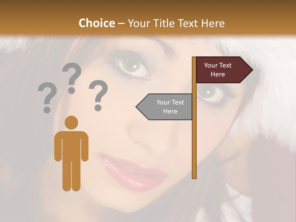 Star Cheeky Forward PowerPoint Template