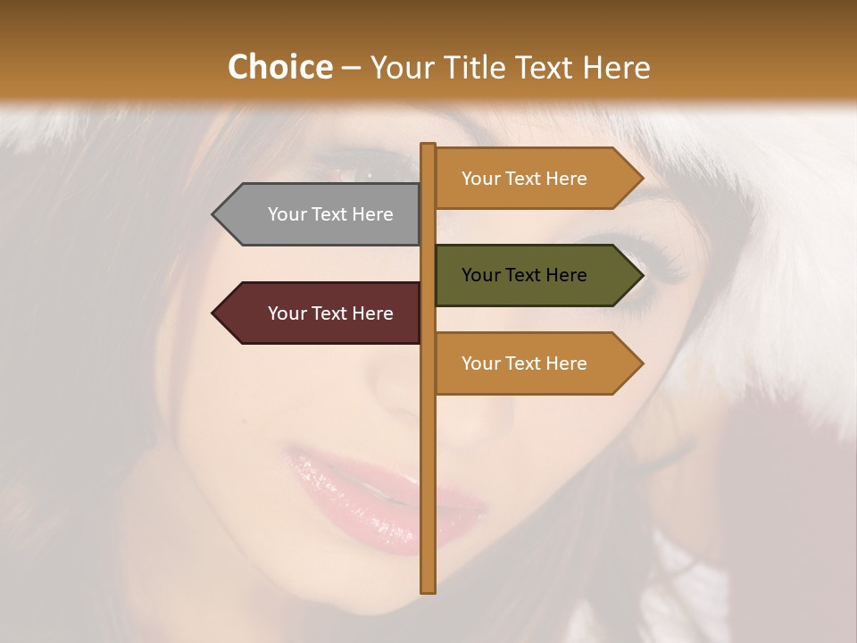 Star Cheeky Forward PowerPoint Template