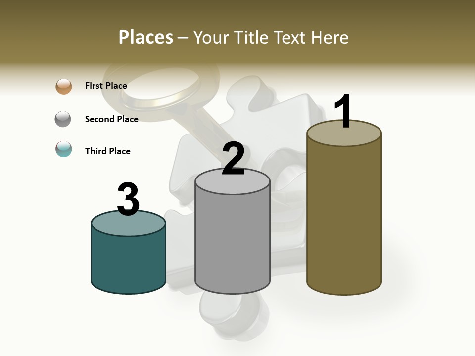 Answer Clue Link PowerPoint Template