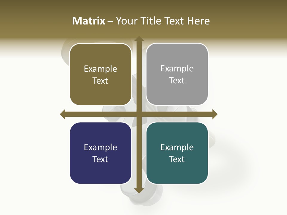 Answer Clue Link PowerPoint Template