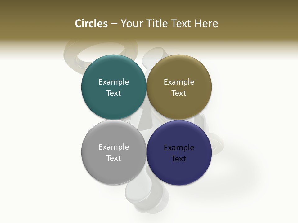 Answer Clue Link PowerPoint Template