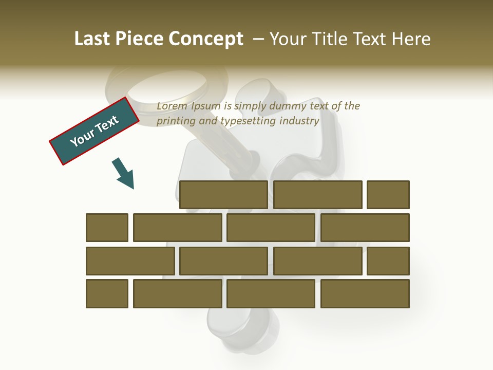 Answer Clue Link PowerPoint Template