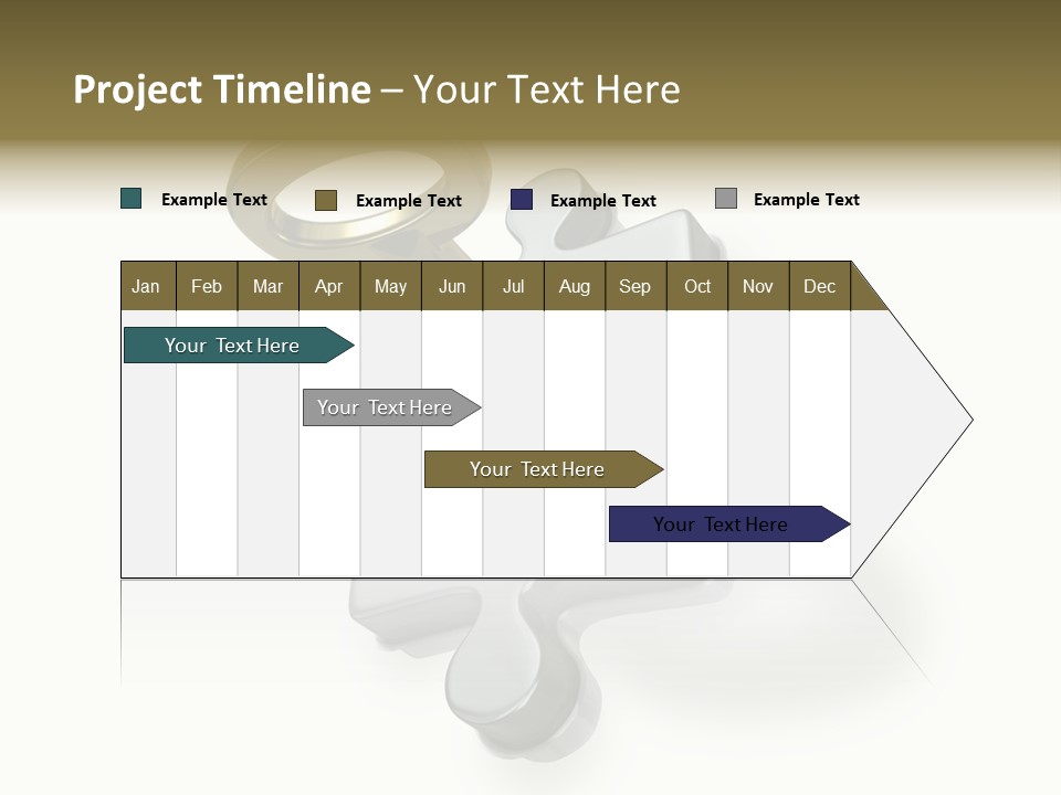 Answer Clue Link PowerPoint Template