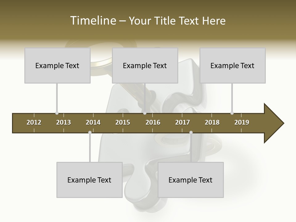 Answer Clue Link PowerPoint Template