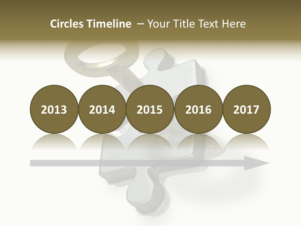 Answer Clue Link PowerPoint Template