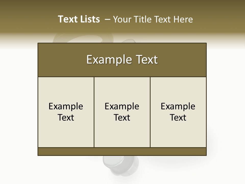 Answer Clue Link PowerPoint Template