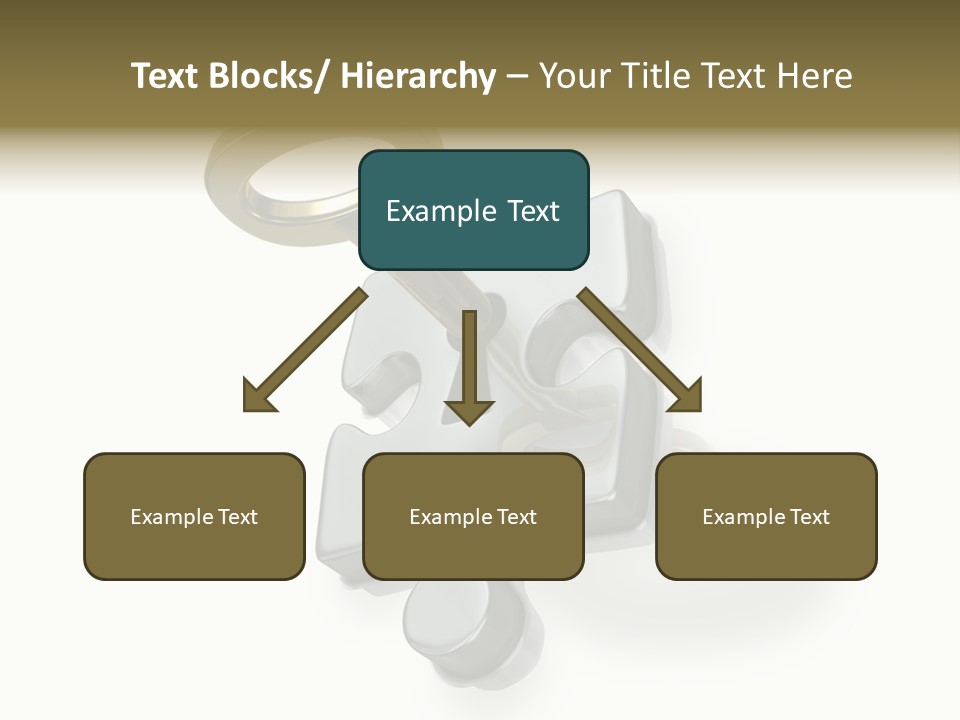 Answer Clue Link PowerPoint Template