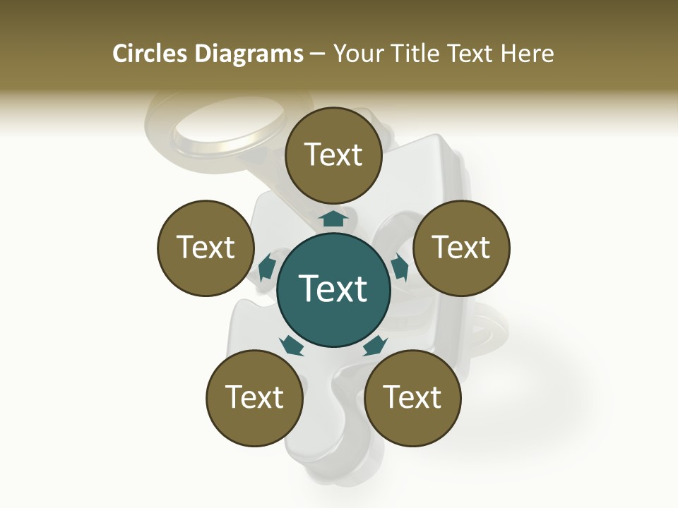 Answer Clue Link PowerPoint Template