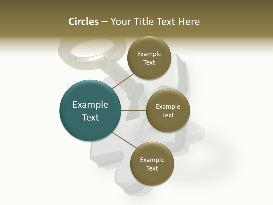 Answer Clue Link PowerPoint Template