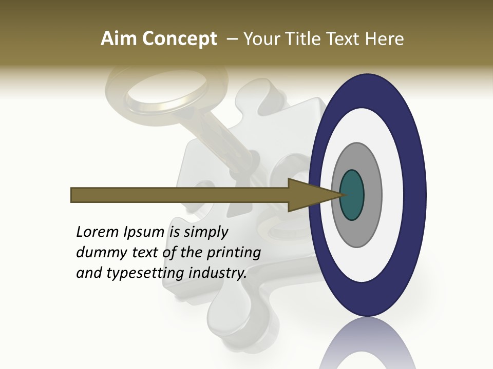 Answer Clue Link PowerPoint Template