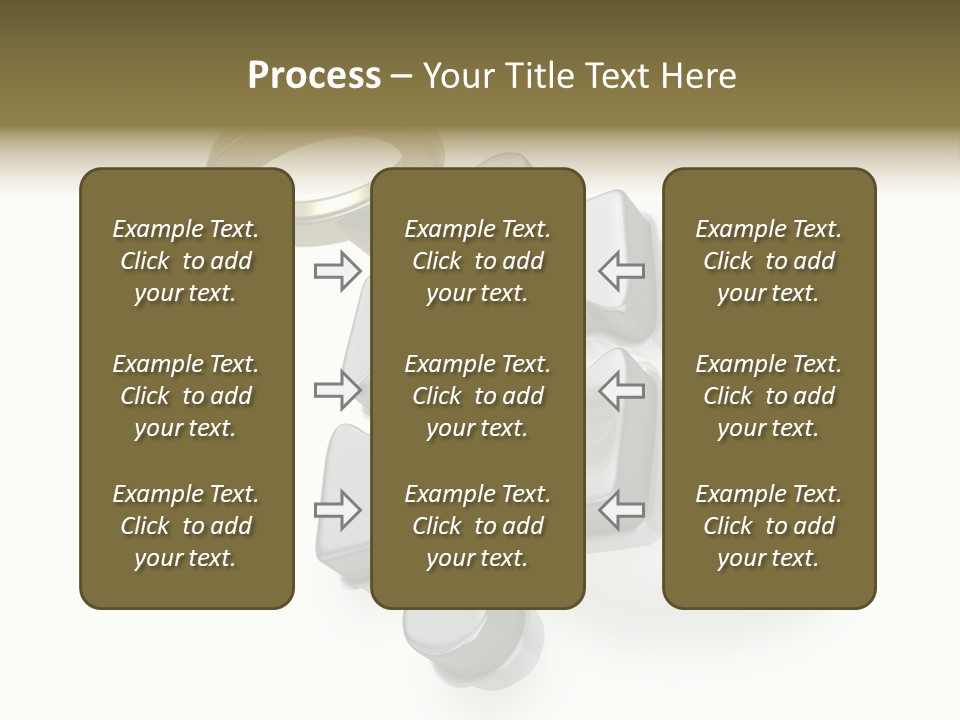 Answer Clue Link PowerPoint Template