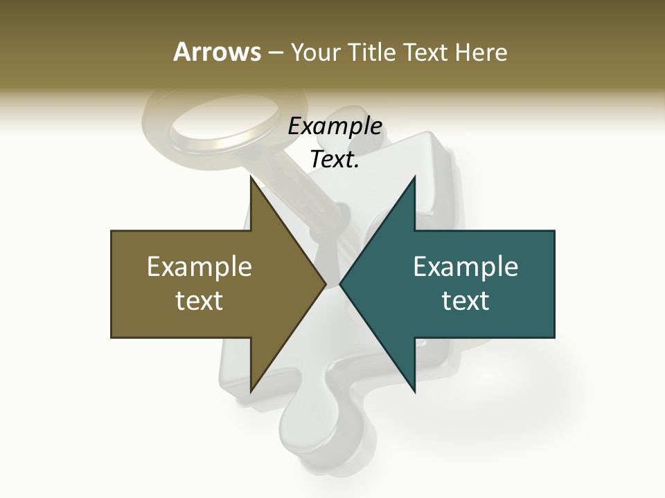 Answer Clue Link PowerPoint Template