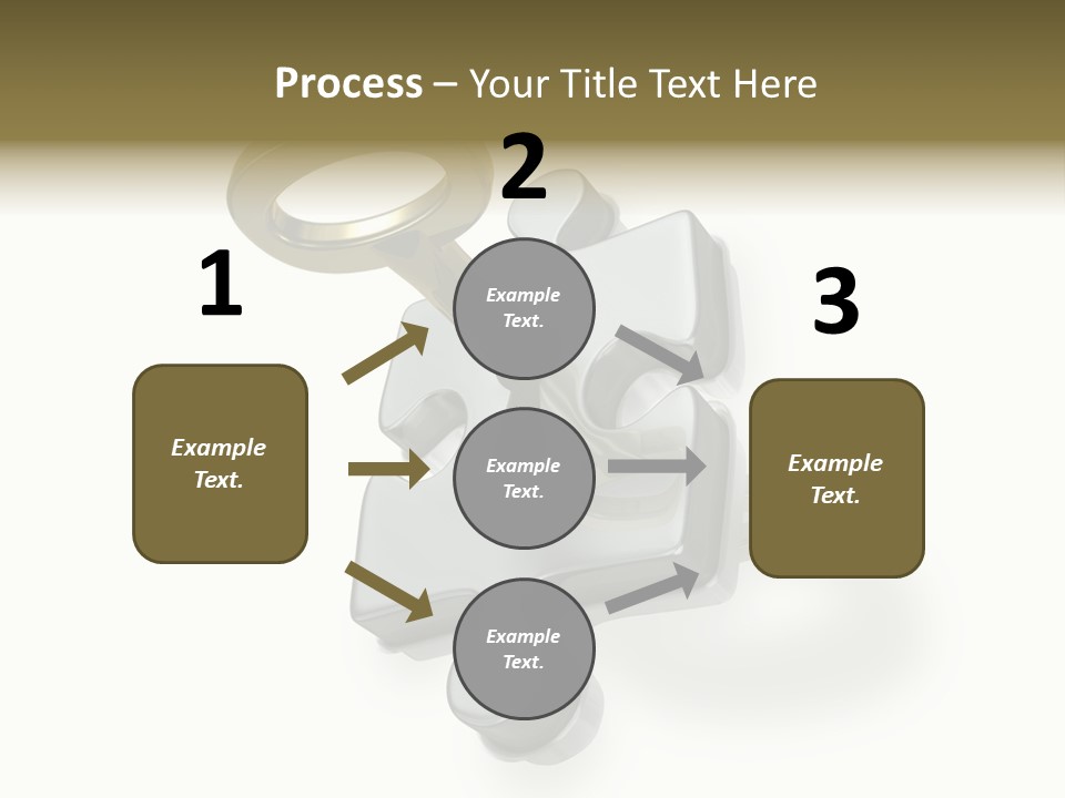 Answer Clue Link PowerPoint Template