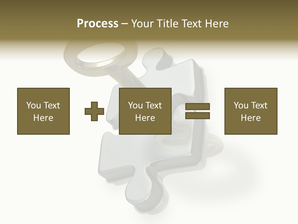 Answer Clue Link PowerPoint Template