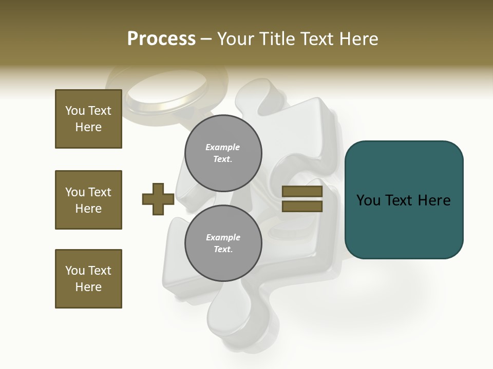 Answer Clue Link PowerPoint Template