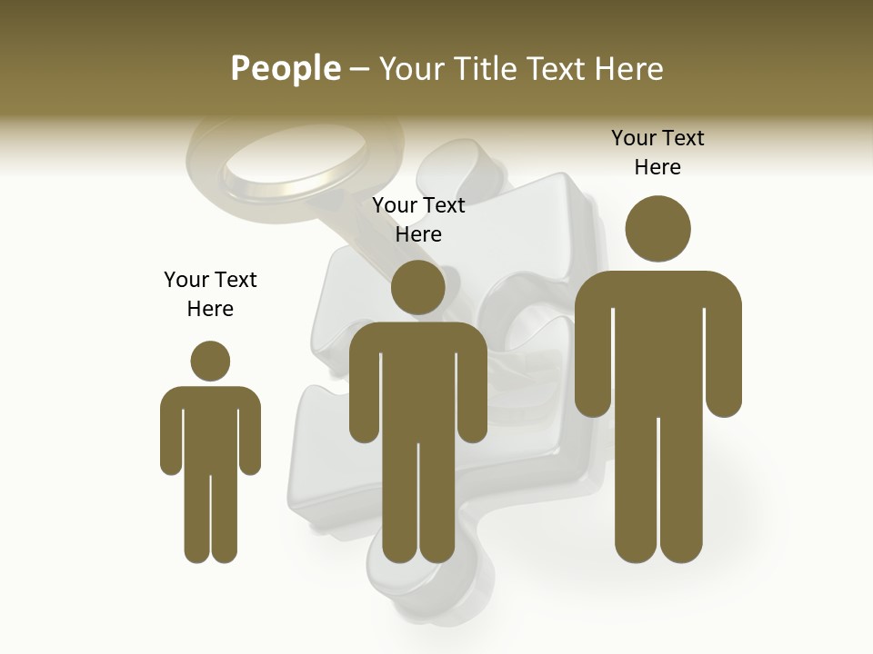 Answer Clue Link PowerPoint Template