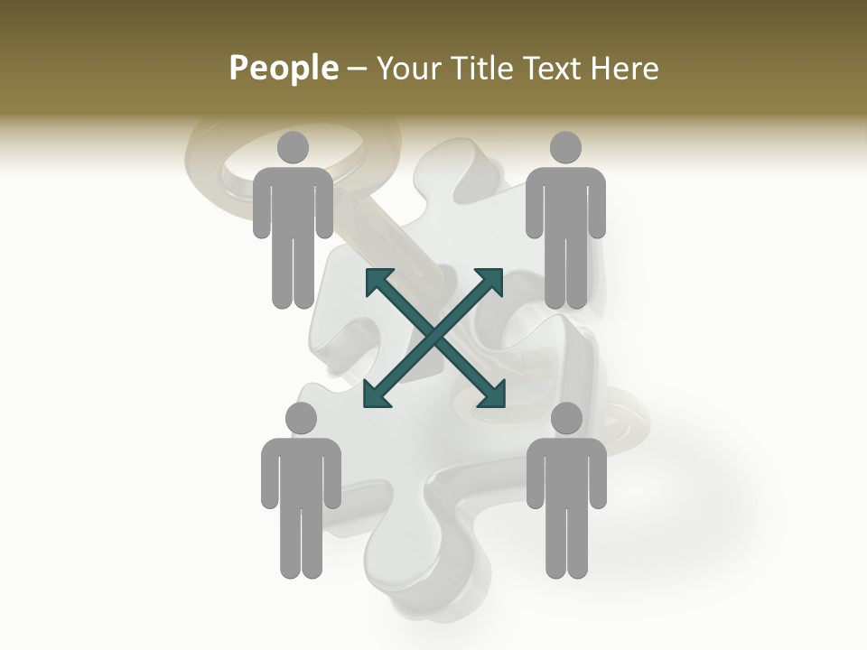 Answer Clue Link PowerPoint Template