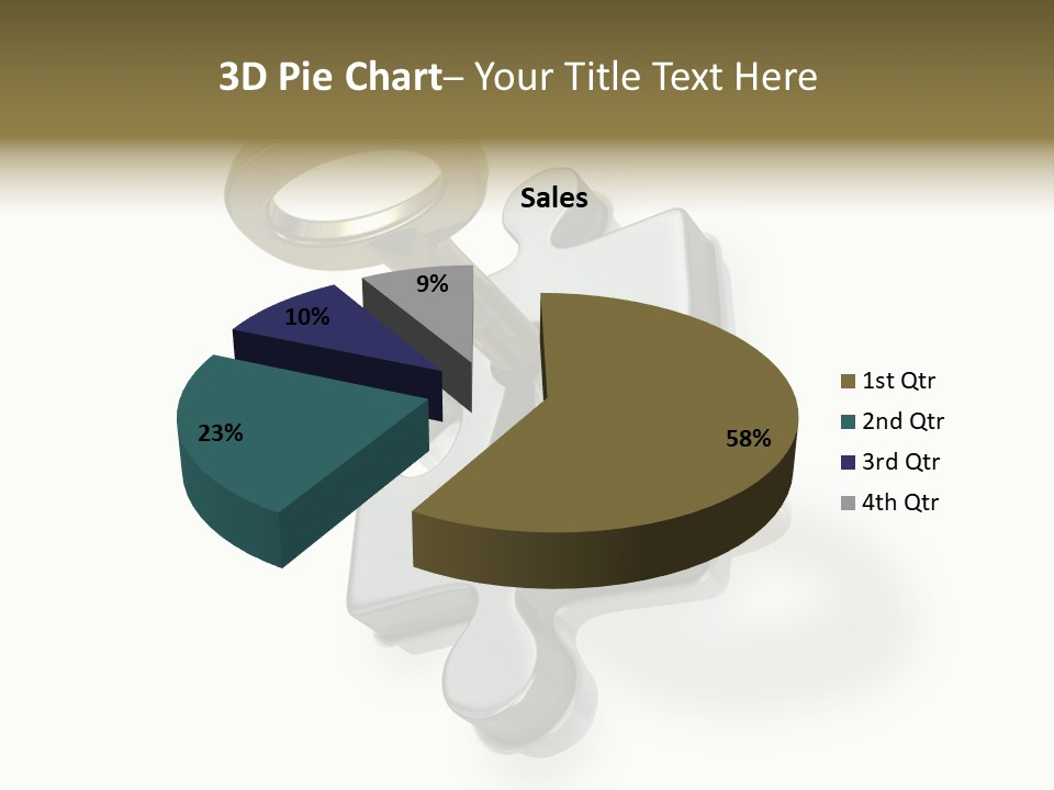 Answer Clue Link PowerPoint Template