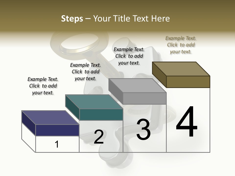 Answer Clue Link PowerPoint Template